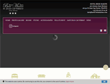Tablet Screenshot of hotel-brisemarine.com